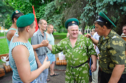 Праздник зеленых беретов в Бобруйске