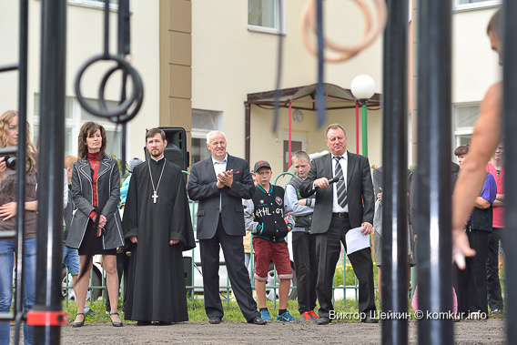 Открытие площадки для воркаута. Фоторепортаж Виктора ШЕЙКИНА