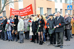 Годовщина Октябрьской революции в Бобруйске