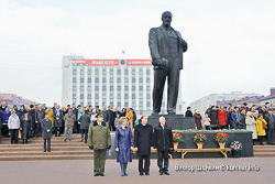 Годовщина Октябрьской революции в Бобруйске