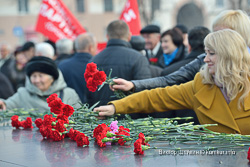 Годовщина Октябрьской революции в Бобруйске