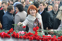 Годовщина Октябрьской революции в Бобруйске