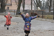 В Бобруйске первый снег! 