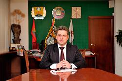 Председатель Бобруйского горисполкома А. В. Коваленко