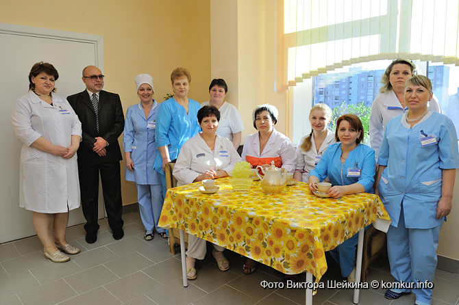 Открытие в Бобруйской центральной больнице