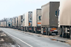 На границе Беларуси с Литвой скопились более 500 фур
