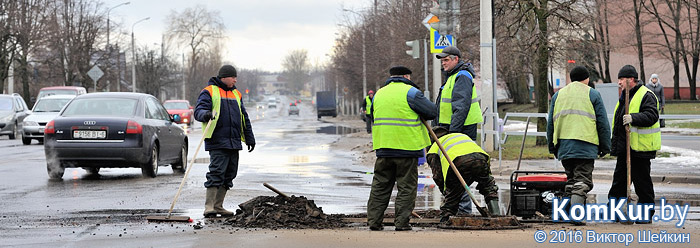 Дороги Бобруйска: планы на ремонт