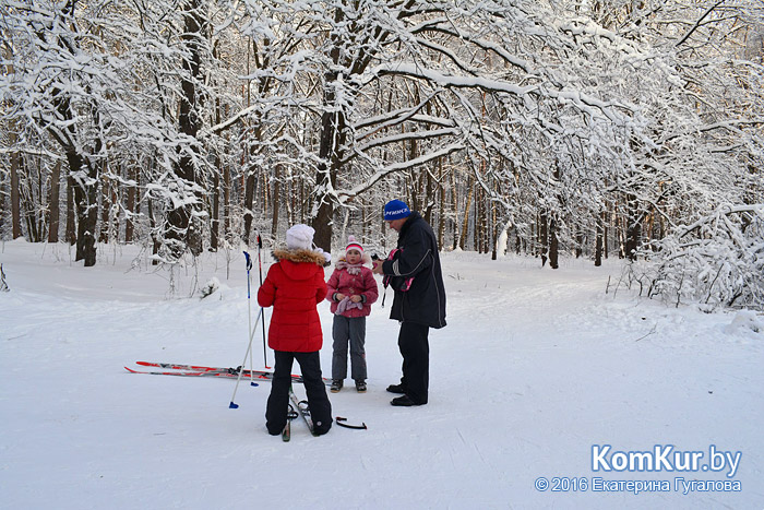 Бобруйские лыжники: на первый раз – 6:6 