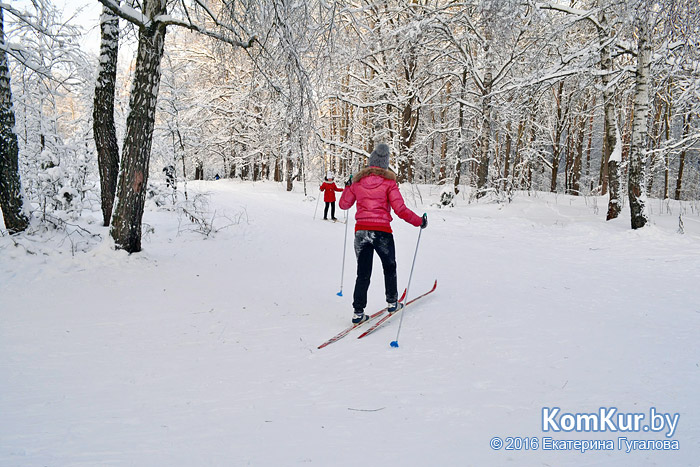 Бобруйские лыжники: на первый раз – 6:6