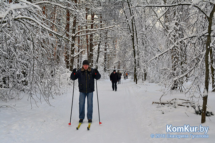 Бобруйские лыжники: на первый раз – 6:6
