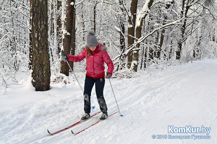 Бобруйские лыжники: на первый раз – 6:6
