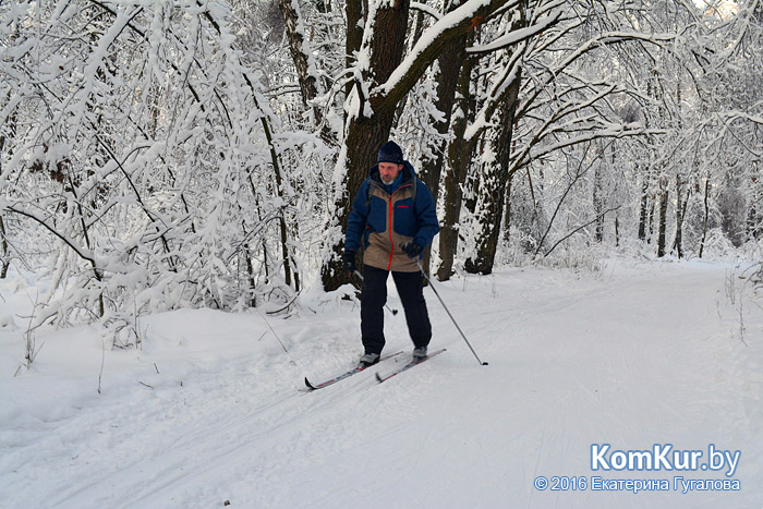 Бобруйские лыжники: на первый раз – 6:6