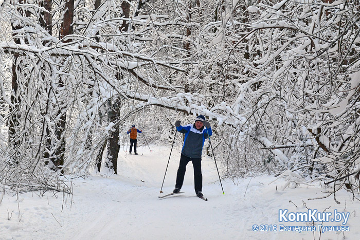 Бобруйские лыжники: на первый раз – 6:6