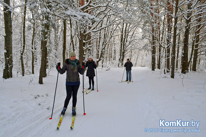 Бобруйские лыжники: на первый раз – 6:6