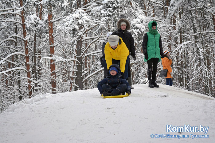Бобруйские лыжники: на первый раз – 6:6