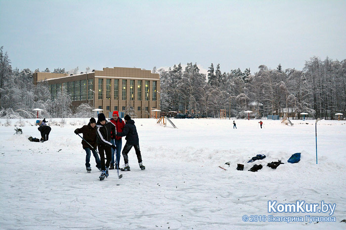 Бобруйские лыжники: на первый раз – 6:6