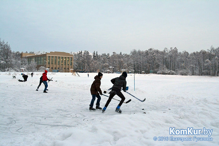 Бобруйские лыжники: на первый раз – 6:6