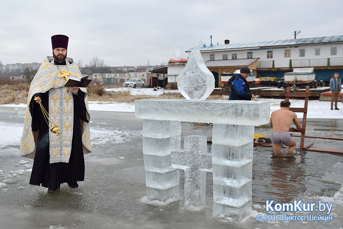 Определены места для окунания на праздник Крещения в Бобруйске 