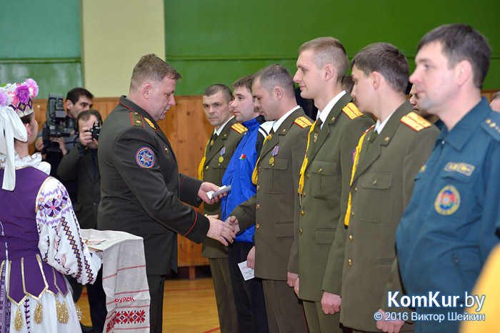 В Бобруйске завершился турнир спасателей