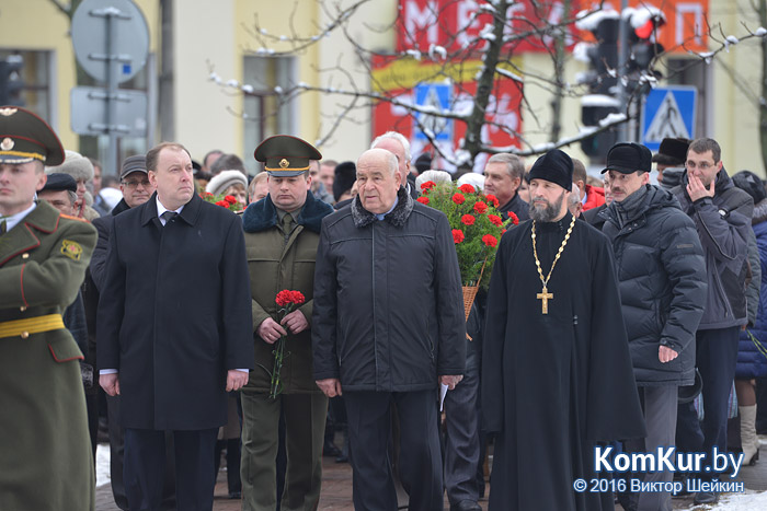 В Бобруйске почтили память воинов-интернационалистов