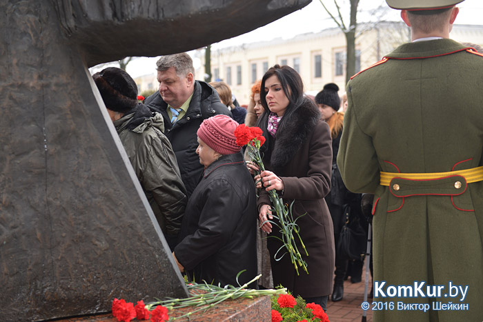 В Бобруйске почтили память воинов-интернационалистов