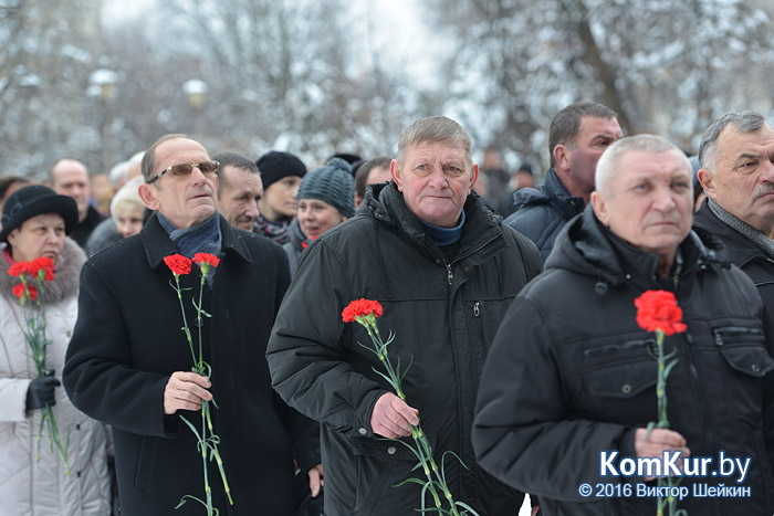 В Бобруйске почтили память воинов-интернационалистов