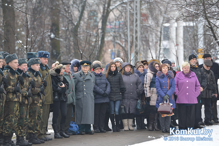 В Бобруйске почтили память воинов-интернационалистов