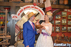 Необычная свадьба прошла в Бобруйском музее
