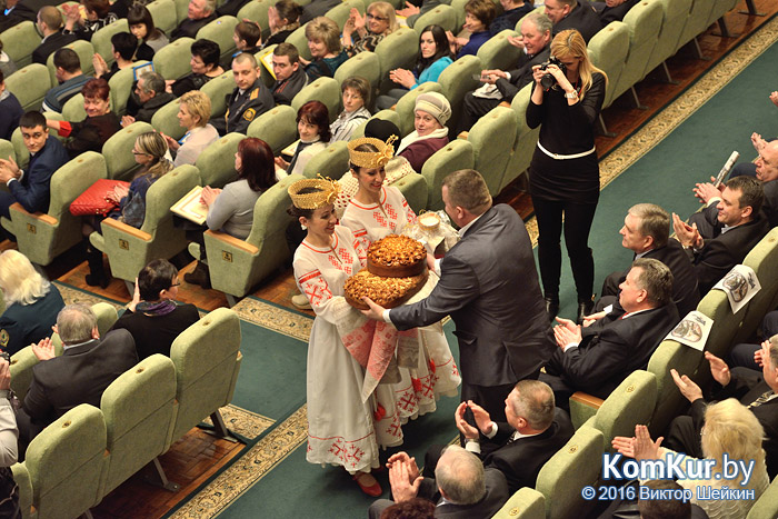 В Бобруйске прошло собрание передовиков народного хозяйства