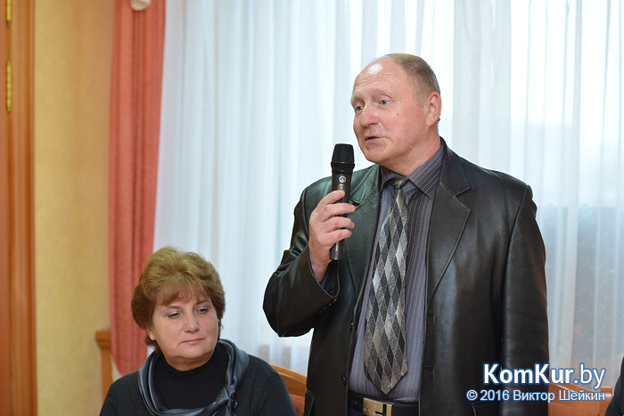 В Бобруйском горисполкоме прошел прием ликвидаторов последствий аварии на ЧАЭС 