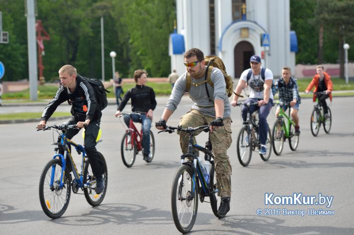 В Бобруйске прошел Международный День Велосипедиста