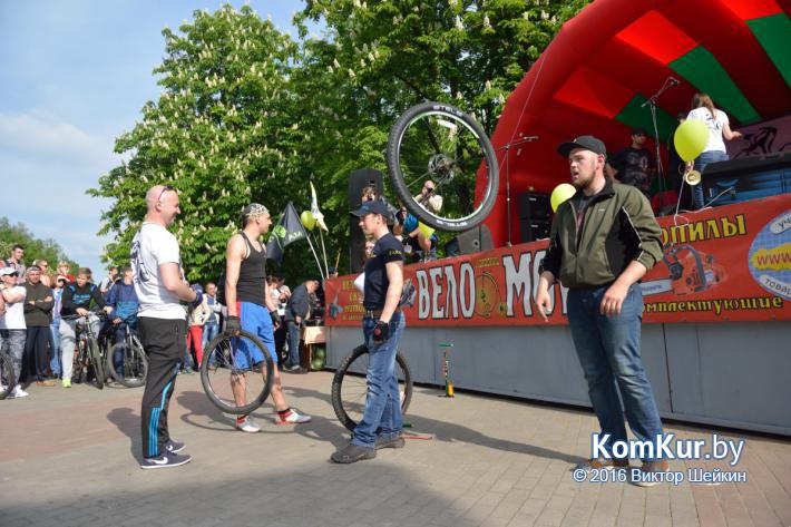 В Бобруйске прошел Международный День Велосипедиста