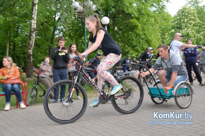 В Бобруйске прошел Международный День Велосипедиста