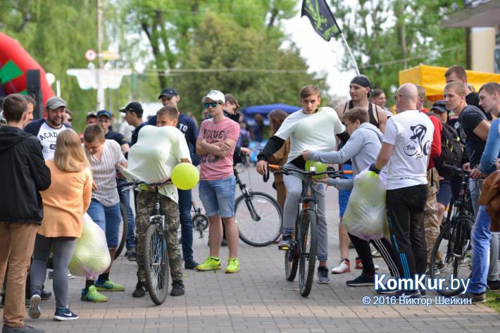 В Бобруйске прошел Международный День Велосипедиста