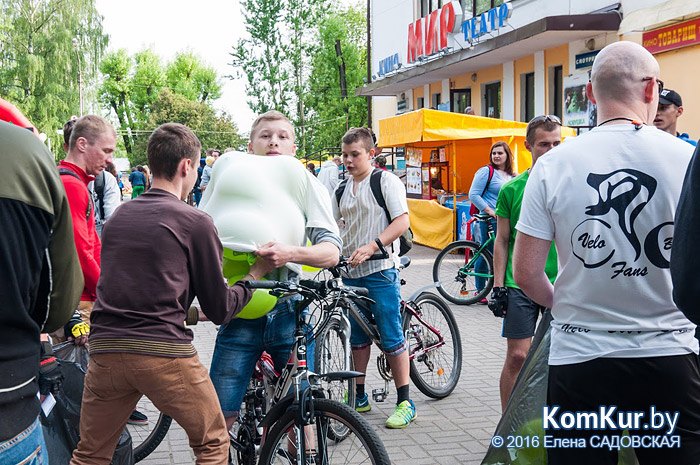 В Бобруйске прошел Международный День Велосипедиста