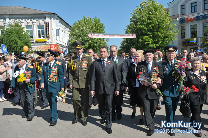 «Бессмертный полк» прошел по Бобруйску