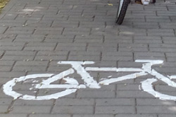 «Белая полоса» в жизни велосипедистов