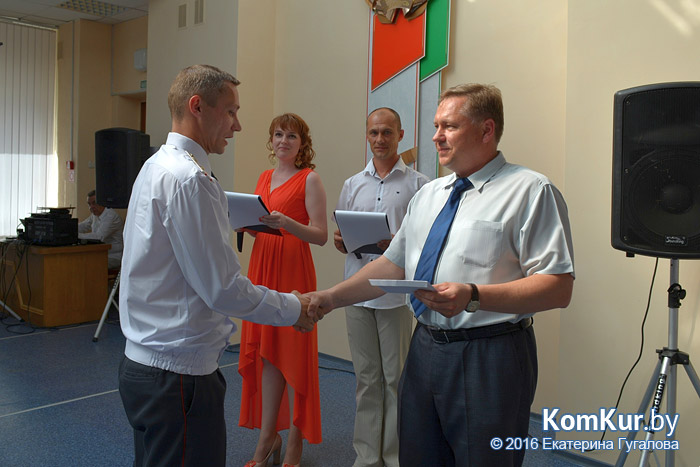 Бобруйскому отделу Департаменту охраны МВД 50 лет