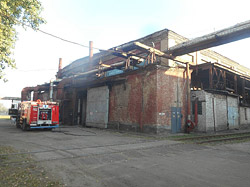 Пожар на Бобруйском машиностроительном заводе