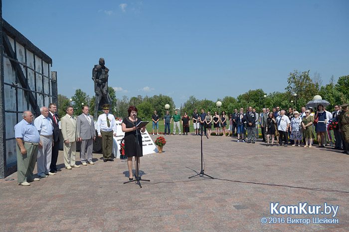 В Бобруйске перезахоронено 49 военнопленных