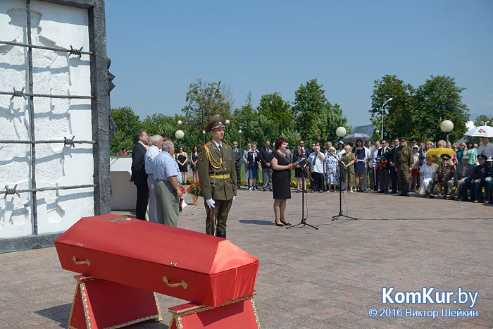 В Бобруйске перезахоронено 49 военнопленных