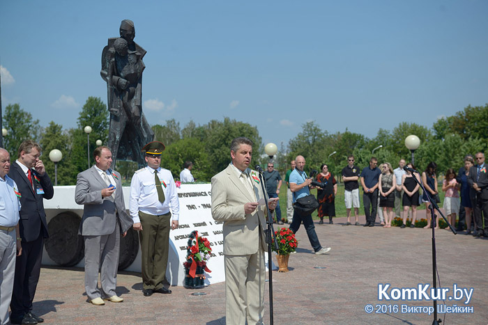В Бобруйске перезахоронено 49 военнопленных