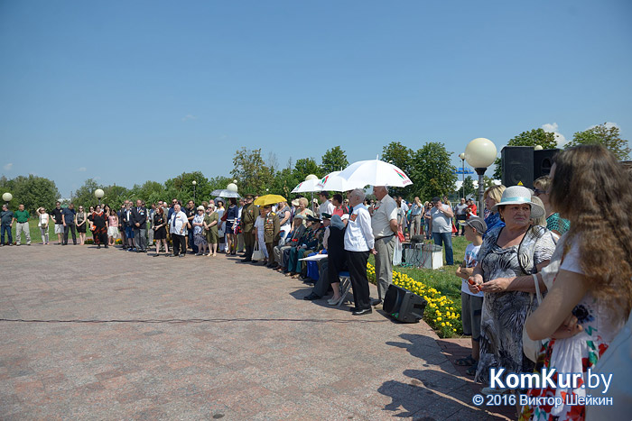 В Бобруйске перезахоронено 49 военнопленных