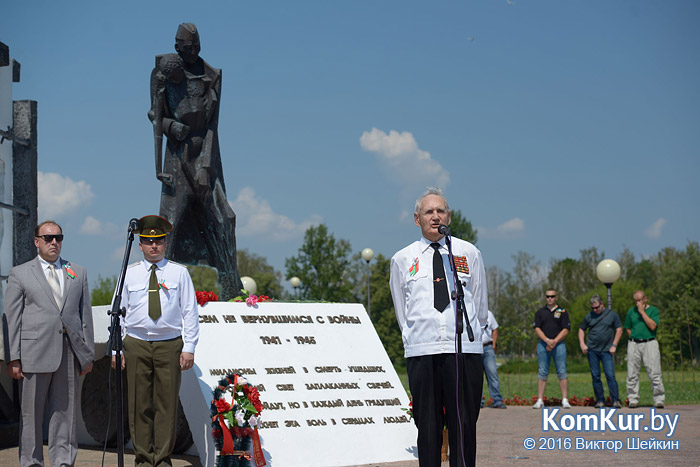 В Бобруйске перезахоронено 49 военнопленных