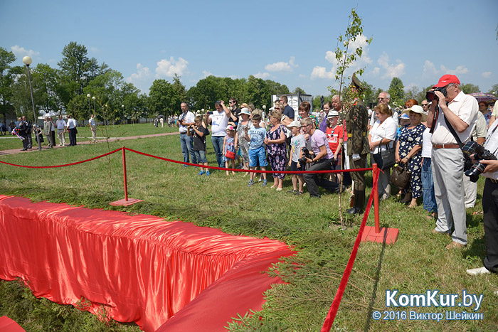 В Бобруйске перезахоронено 49 военнопленных