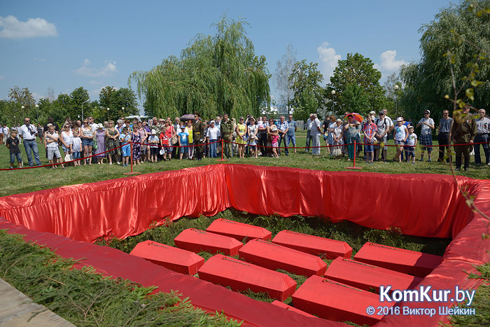 В Бобруйске перезахоронено 49 военнопленных