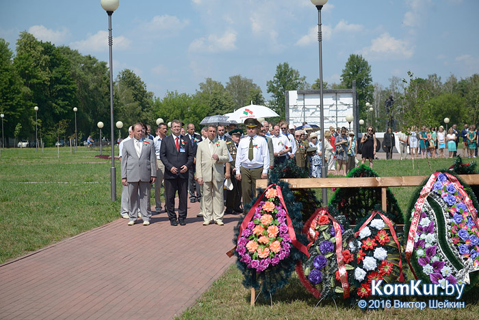 В Бобруйске перезахоронено 49 военнопленных