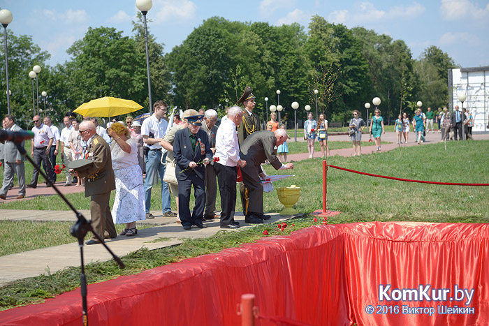В Бобруйске перезахоронено 49 военнопленных