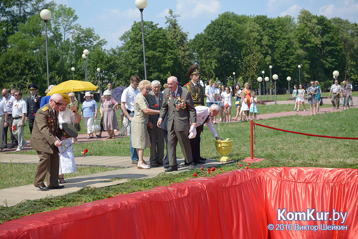 В Бобруйске перезахоронено 49 военнопленных