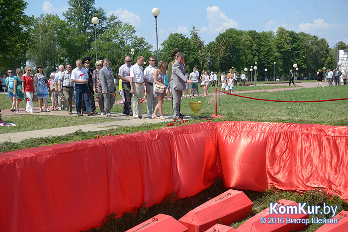 В Бобруйске перезахоронено 49 военнопленных